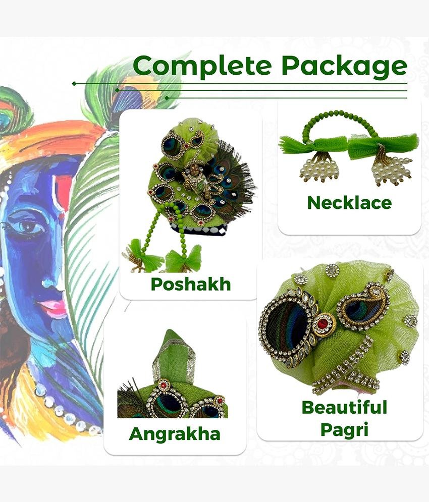 Green Peacock Poshak
