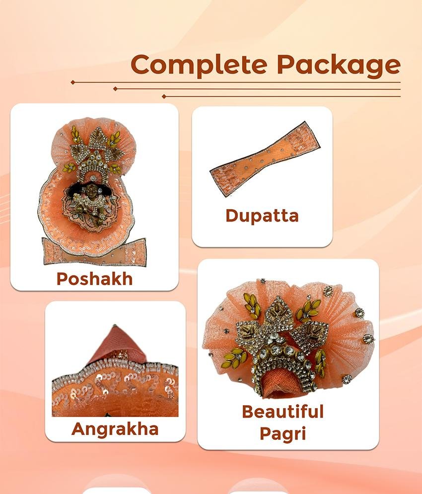 Peach Poshak